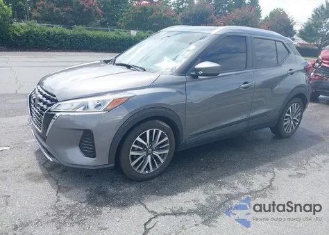 2021 Nissan Kicks Sv Xtronic Cvt из США, поврежденный, VIN 3N1CP5CV8ML499879